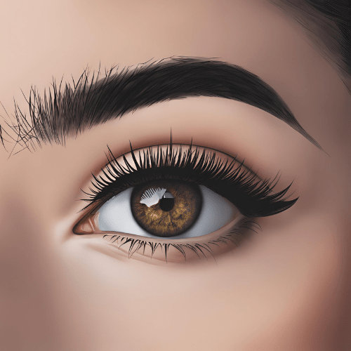 کرم دور چشم